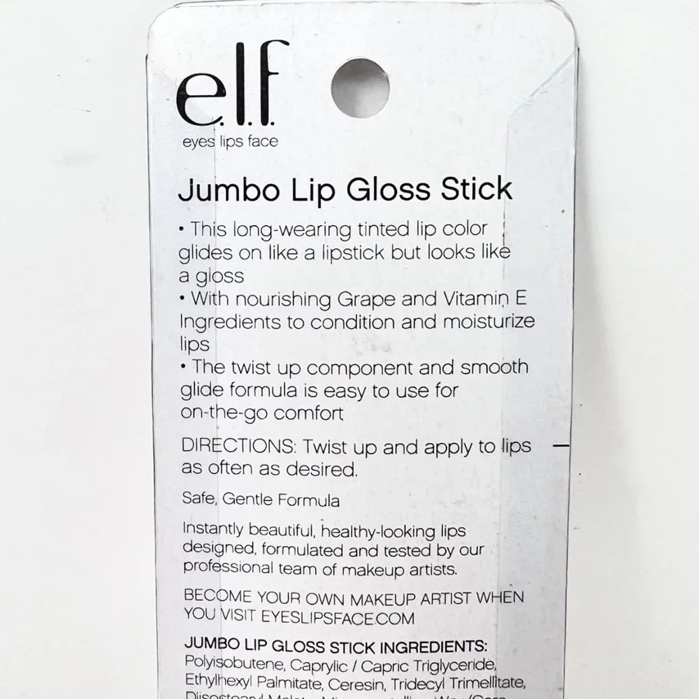 Rimmel Stay Glossy Gh Shine Bundle + Elf Jumbo‎ Lip Gloss Stick - All New Sealed